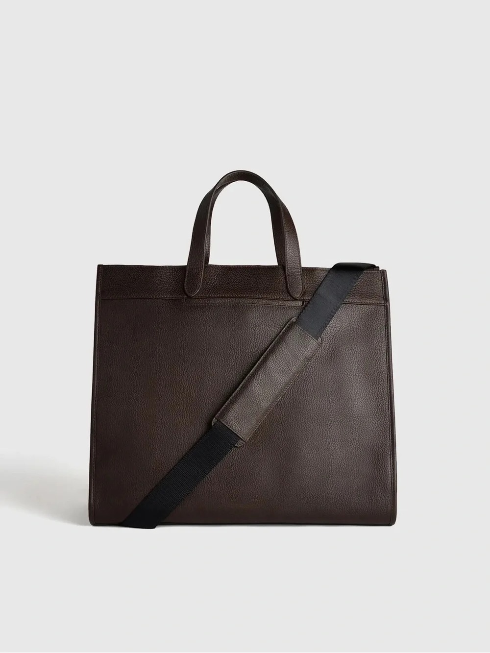 Quince Excursion Italian Leather Tote – Hickory